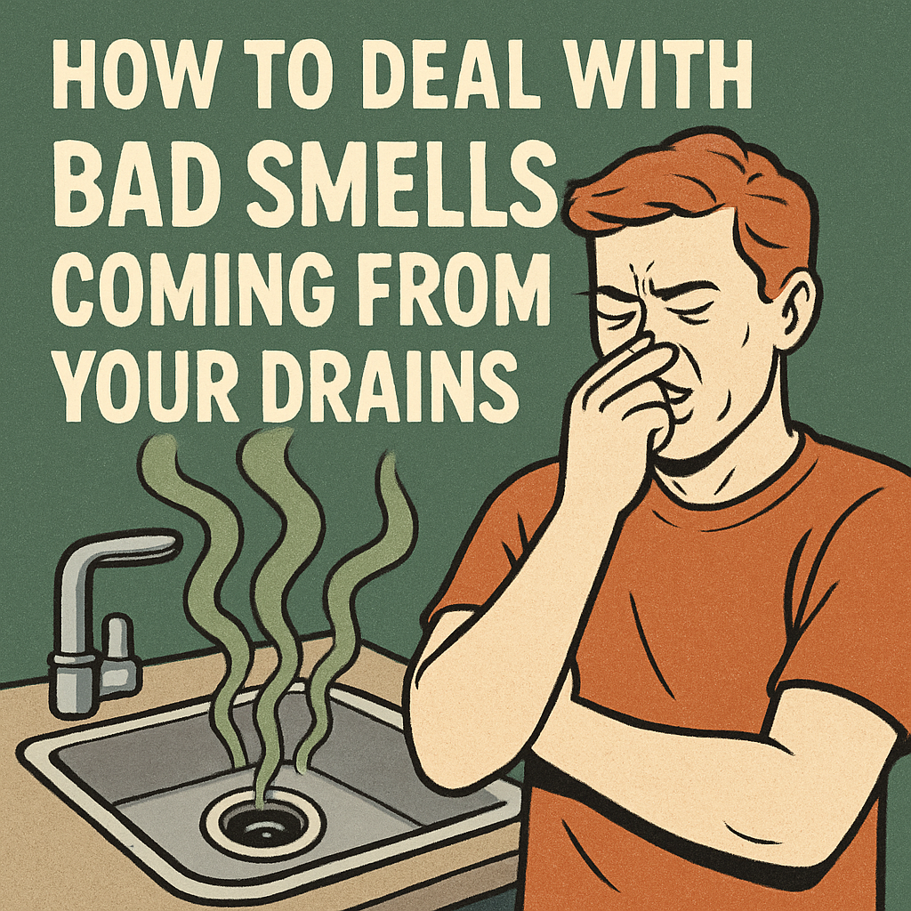 How to Deal with Bad Smells Coming from Your Drains