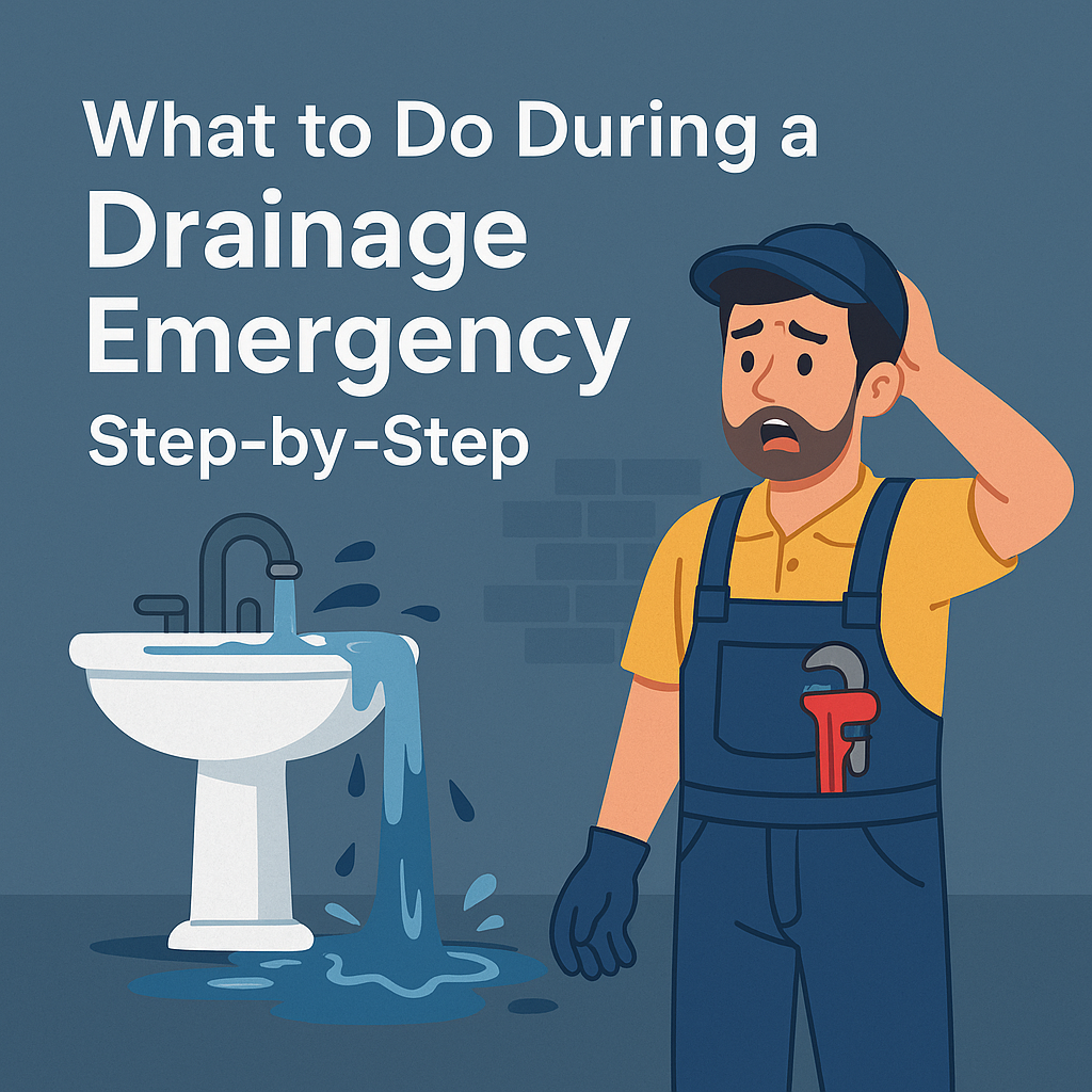What to Do During a Drainage Emergency – Step-by-Step