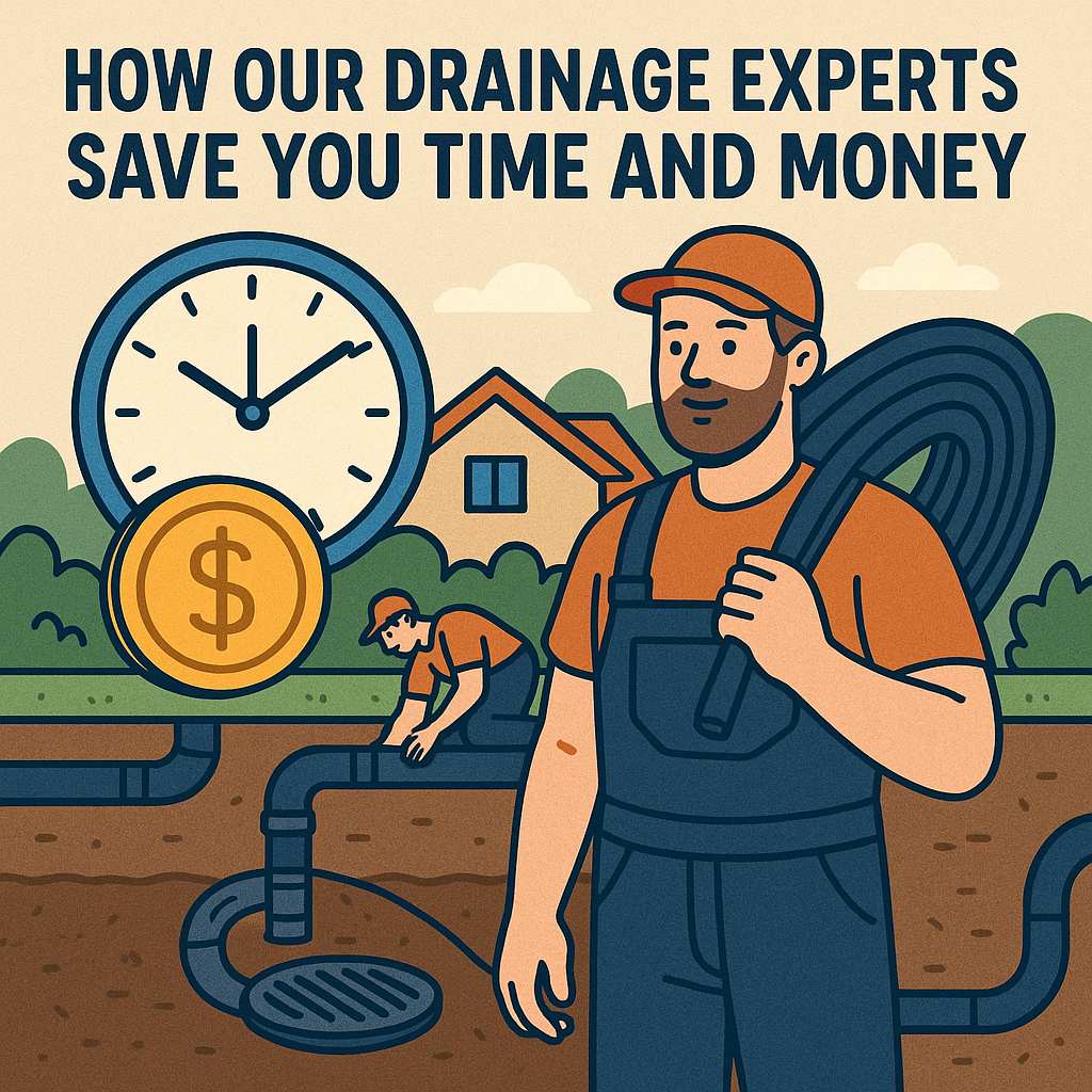 How Our Drainage Experts Save You Time and Money