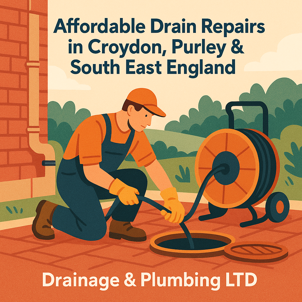 Affordable Drain Repairs in Croydon, Purley & South East England