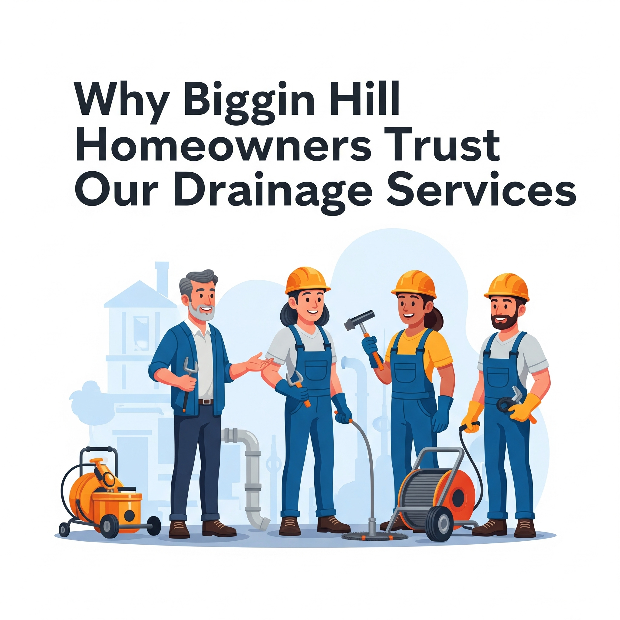Why Biggin Hill Homeowners Trust Our Drainage Services