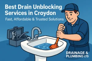 Expert blocked drains Croydon service from Drainage and Plumbing LTD