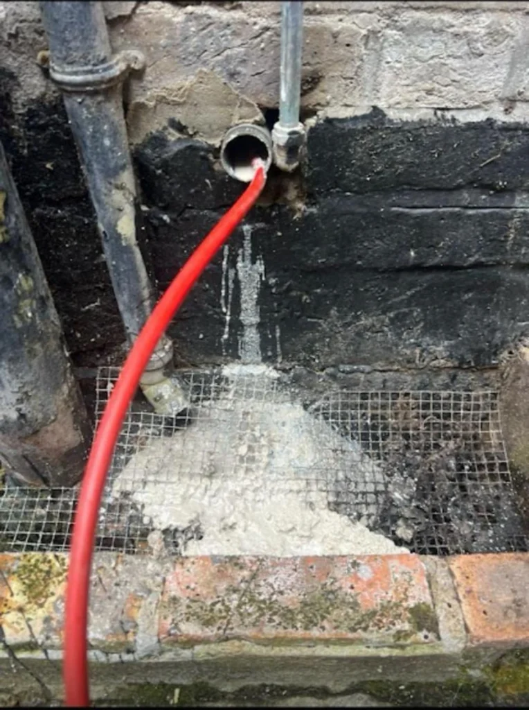 Blocked drains in Esher cleared using high-pressure water jetting by Drainage & Plumbing LTD