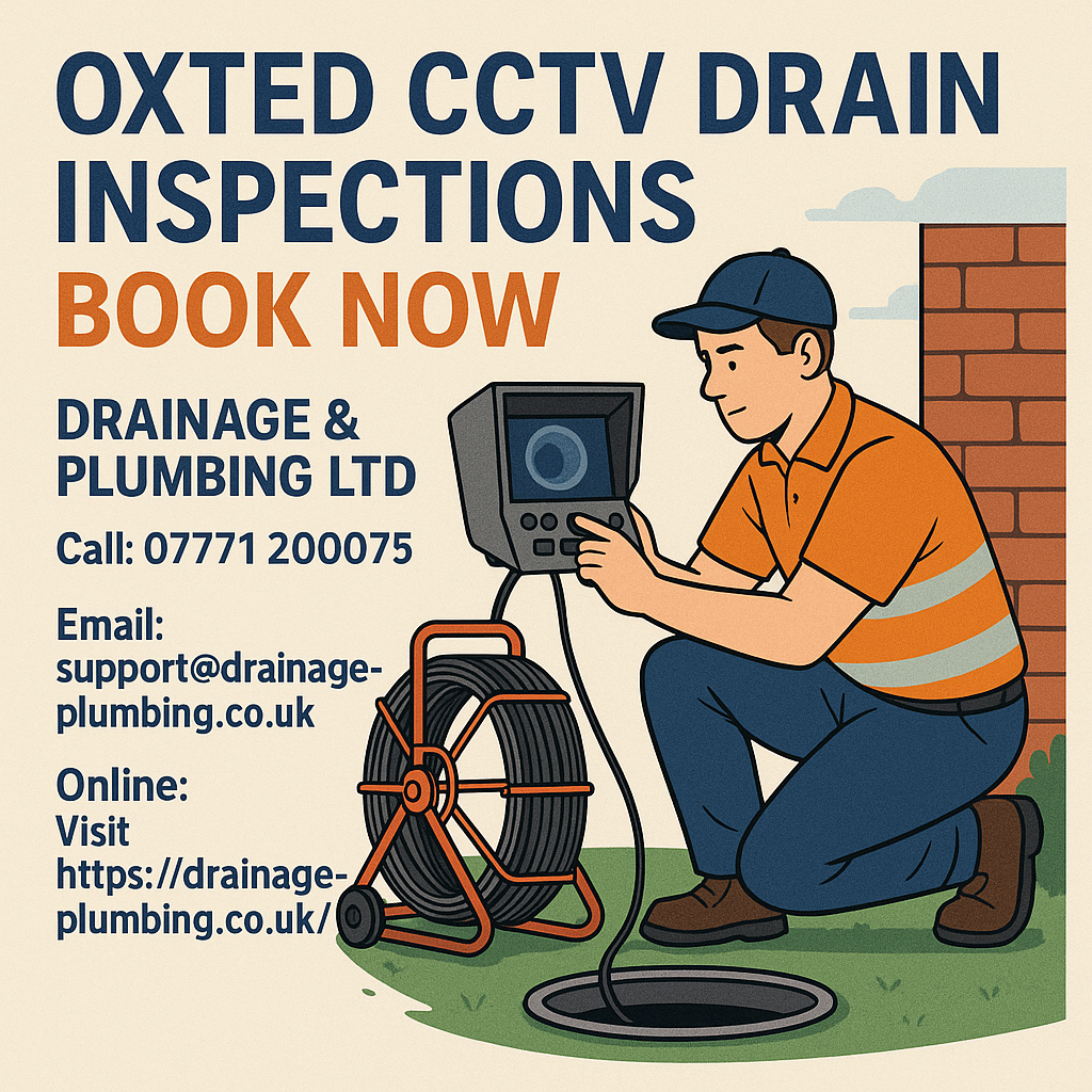 Oxted CCTV Drain Inspections – Book Now