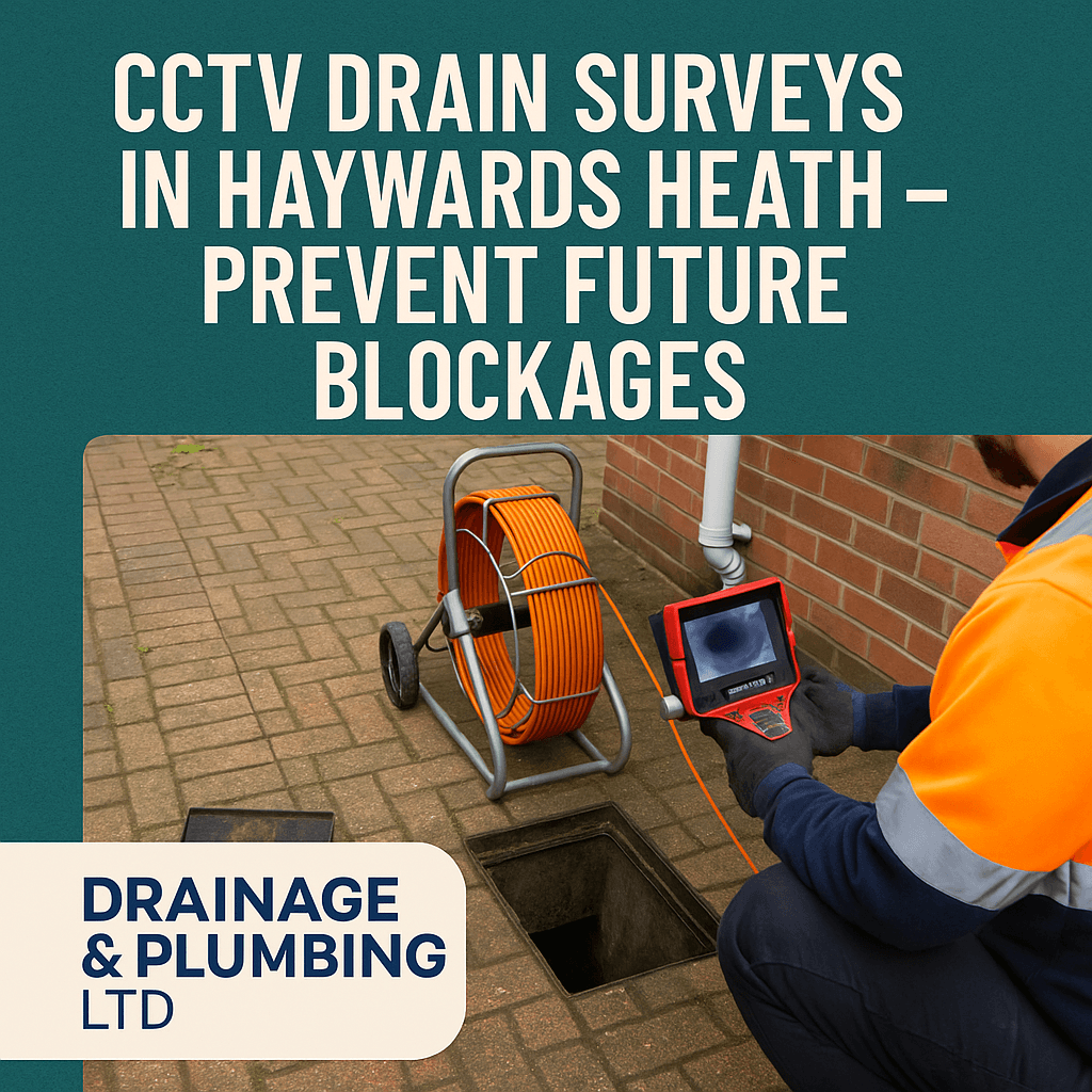 CCTV Drain Surveys in Haywards Heath – Prevent Future Blockages