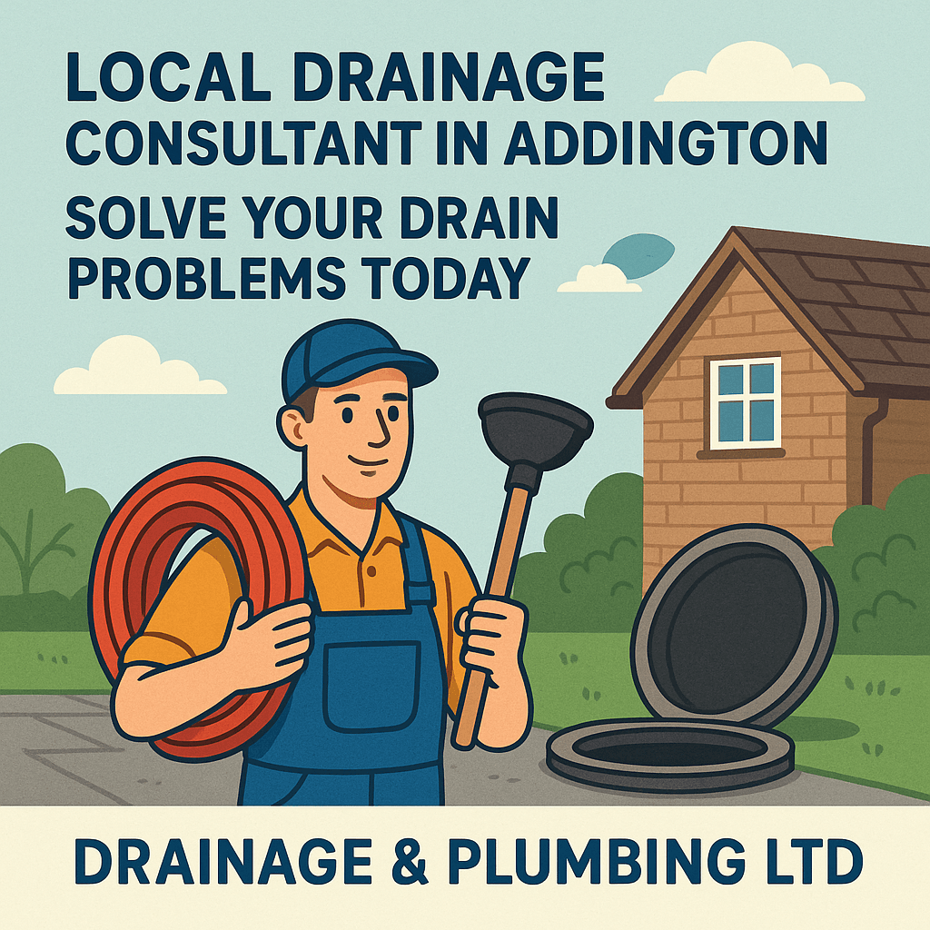 Local Drainage Consultant in Addington – Solve Your Drain Problems Today