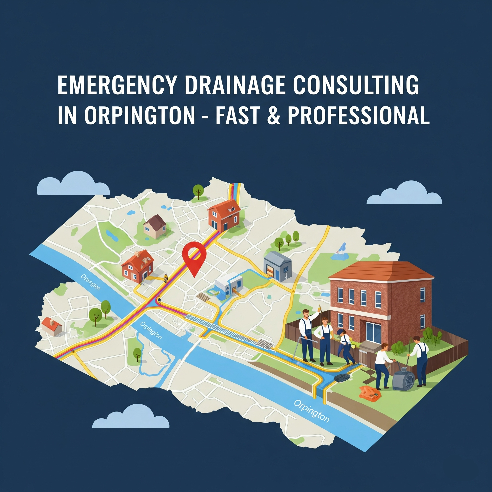 Emergency Drainage Consulting in Orpington – Fast & Professional