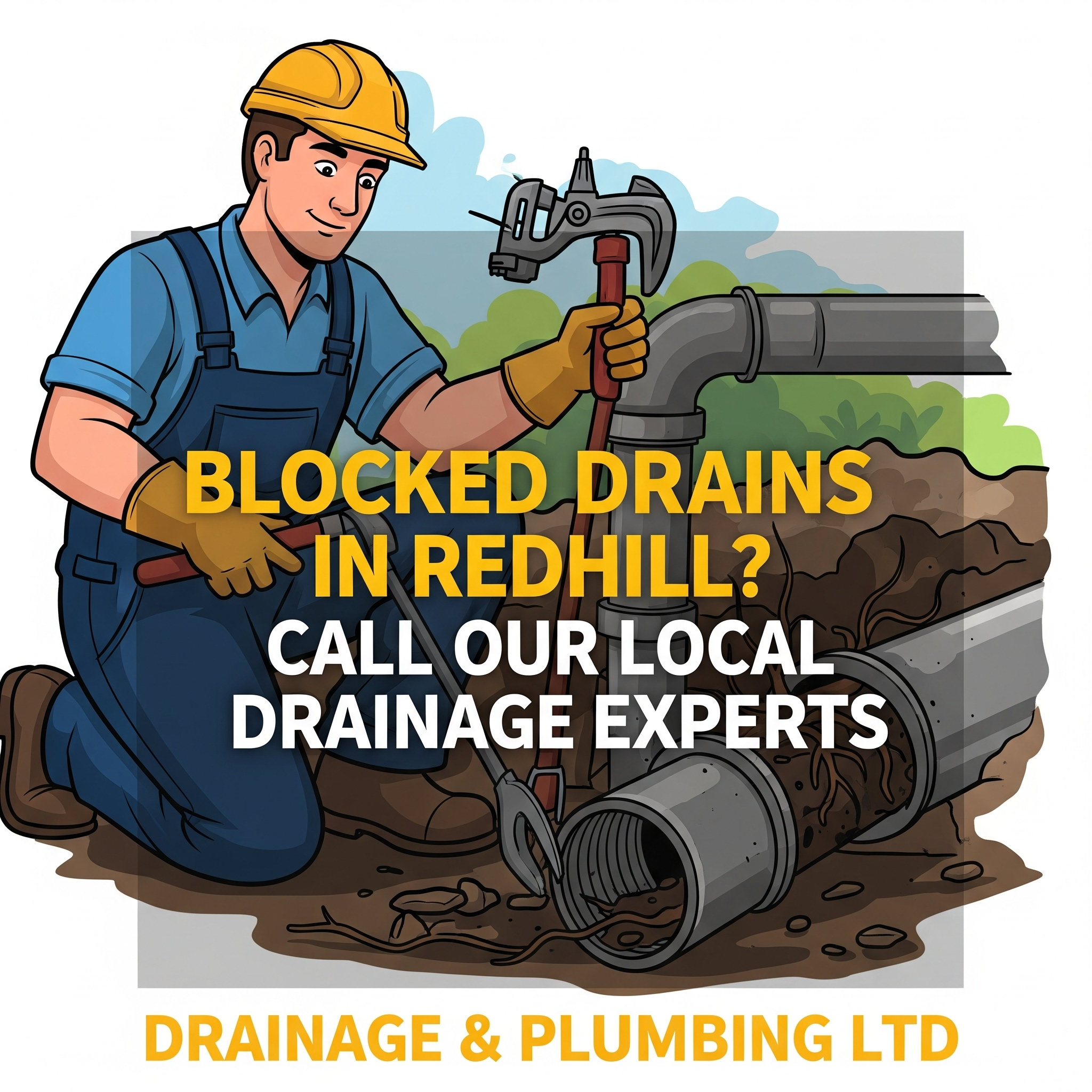 Blocked Drains in Redhill? Call Our Local Drainage Experts