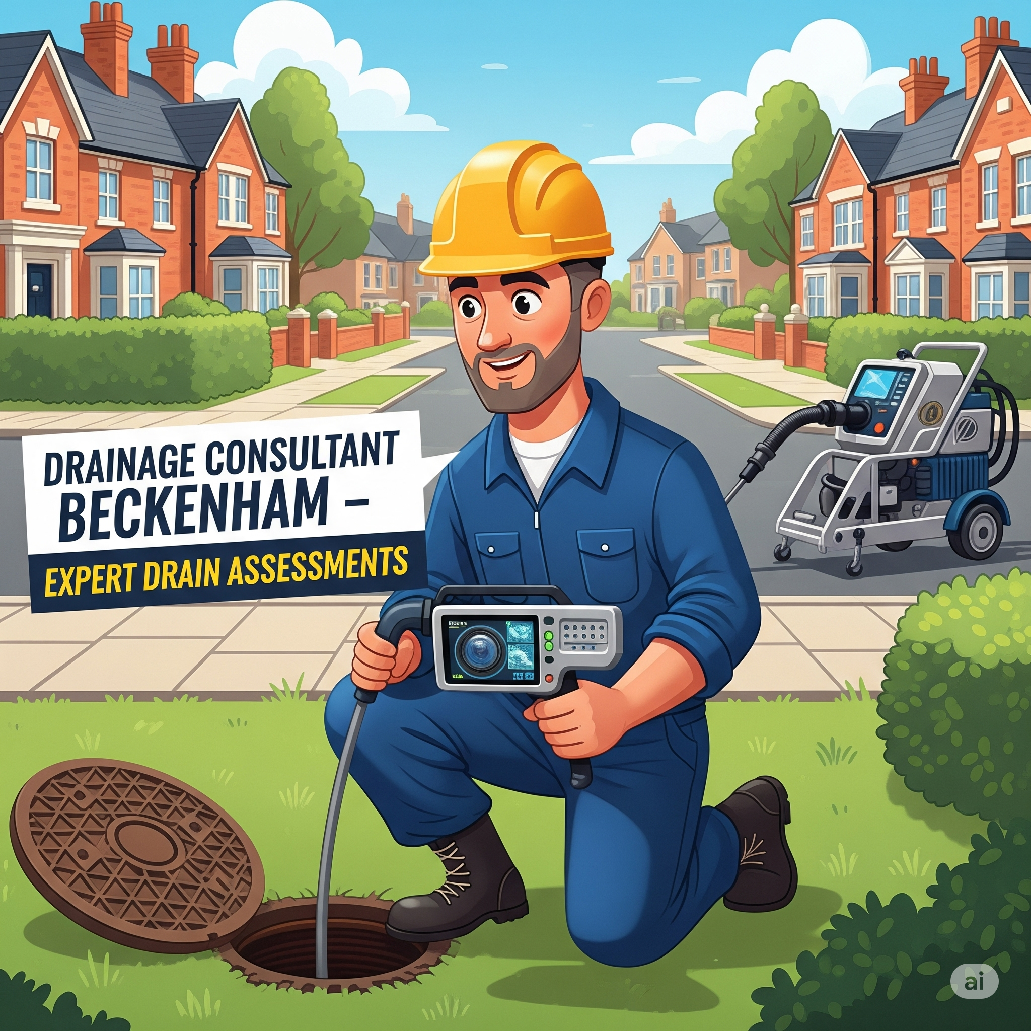 Drainage Consultant Beckenham – Expert Drain Assessments