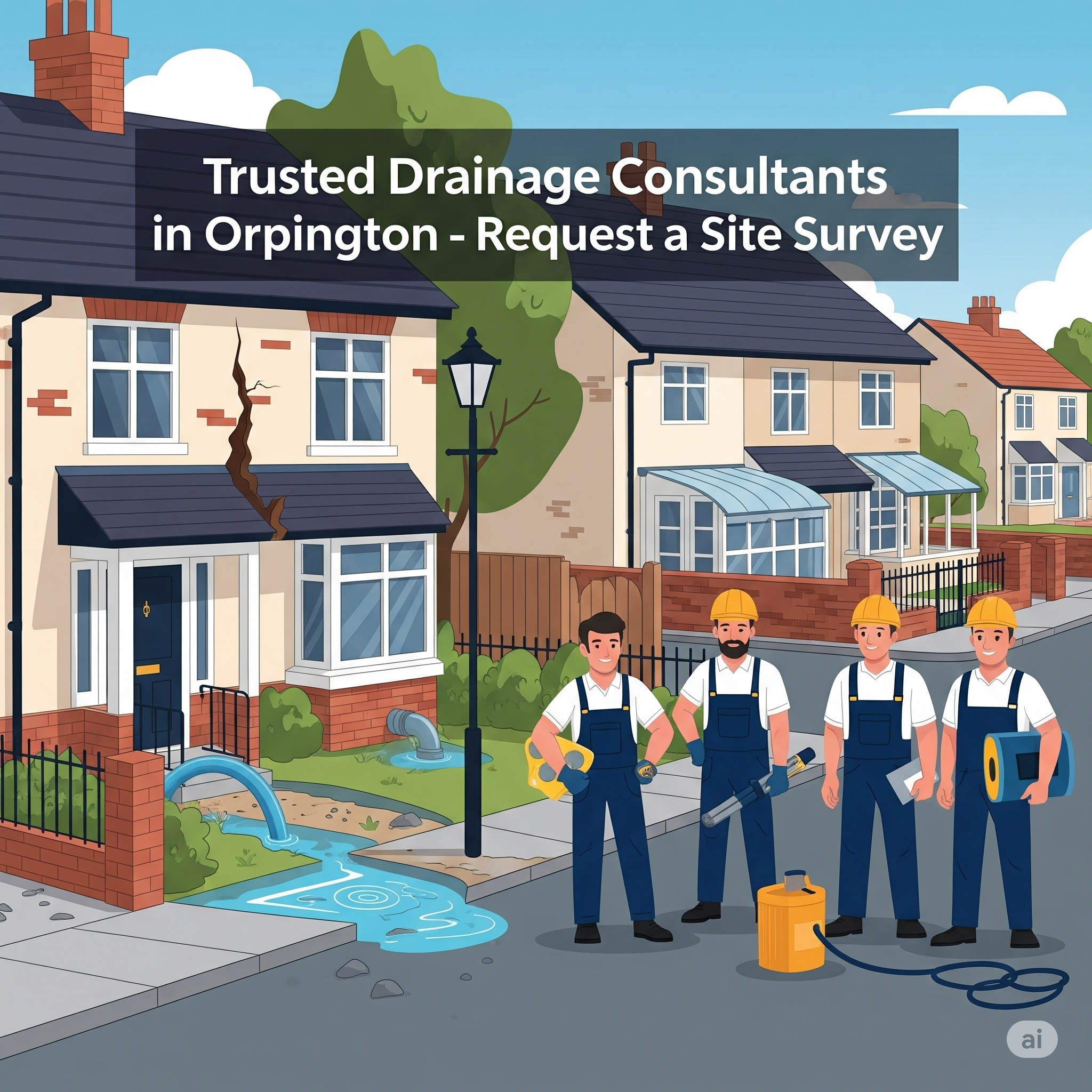 Trusted Drainage Consultants in Orpington – Request a Site Survey