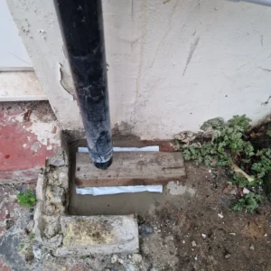 High-pressure jetting used for blocked drains Redhill job
