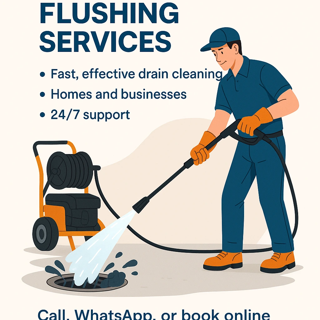 Overflowing Drain Pipes: Don't Ignore the Warning Signs 10 high-pressure water jetting nozzle clearing grease and debris from inside a residential drain pipe