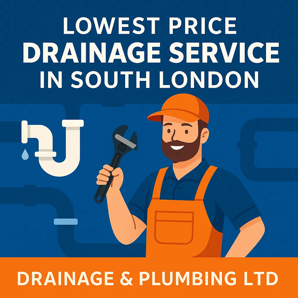 Lowest price drainage service in South London by Drainage & Plumbing LTD