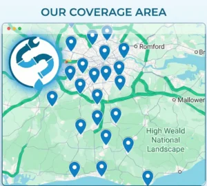 Drainage service coverage in London, Brighton and surrounding areas