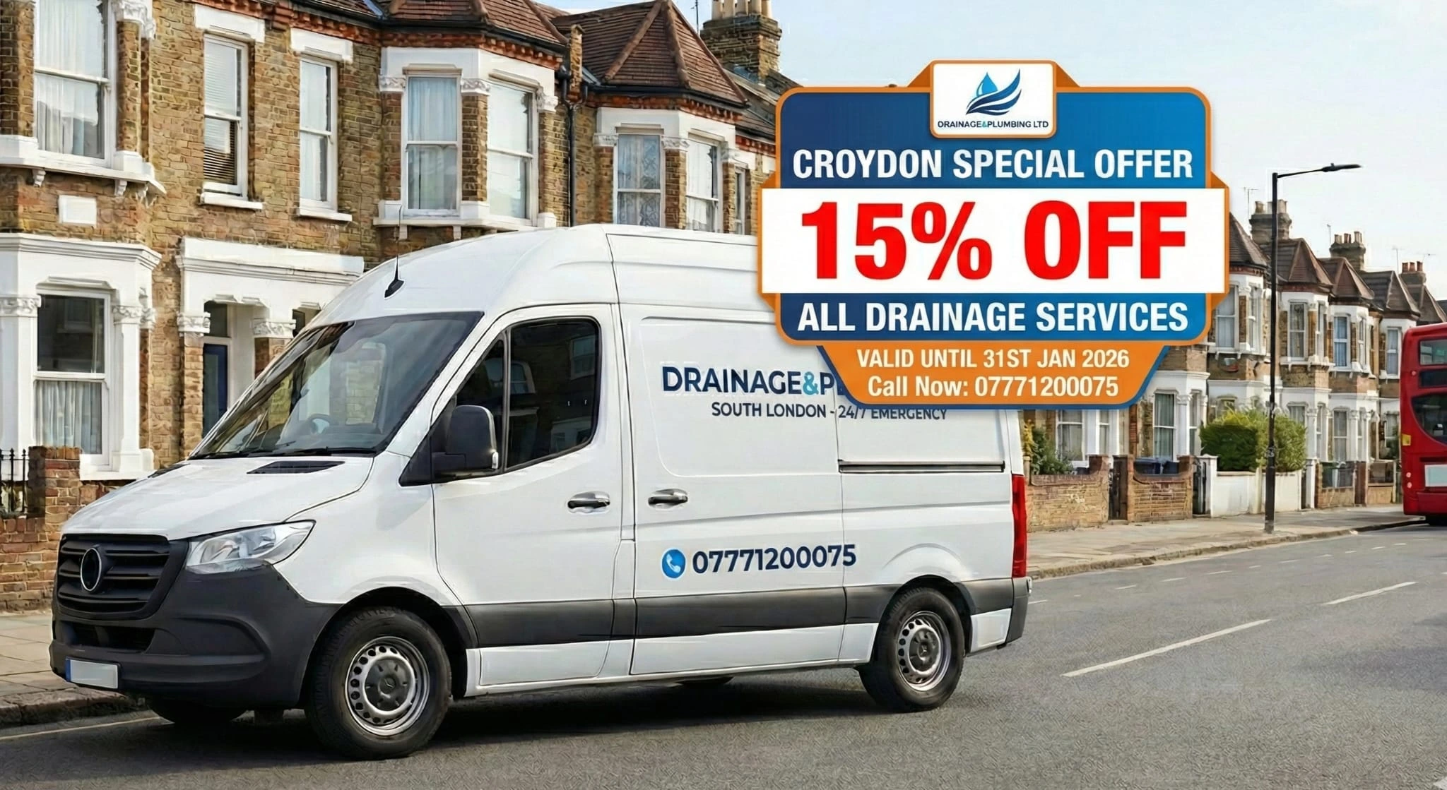 emergency drainage in Croydon provided by Drainage & Plumbing Ltd