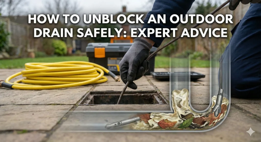 How to unblock an outdoor drain safely – Drainage & Plumbing Ltd
