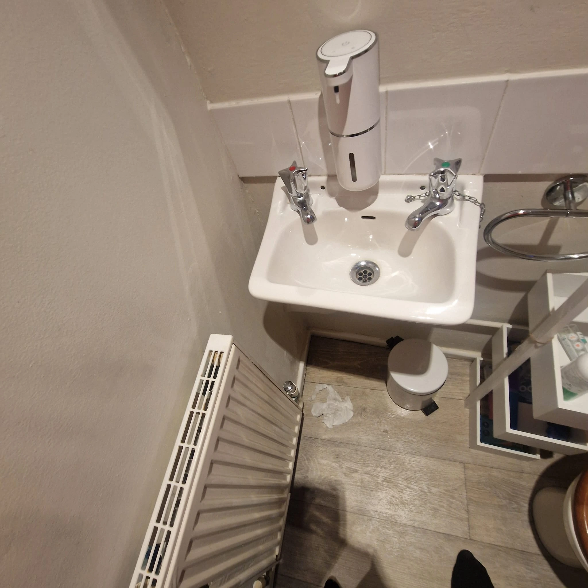 Internal causes of drain blockages showing grease, hair and debris that are typically not covered by home insurance