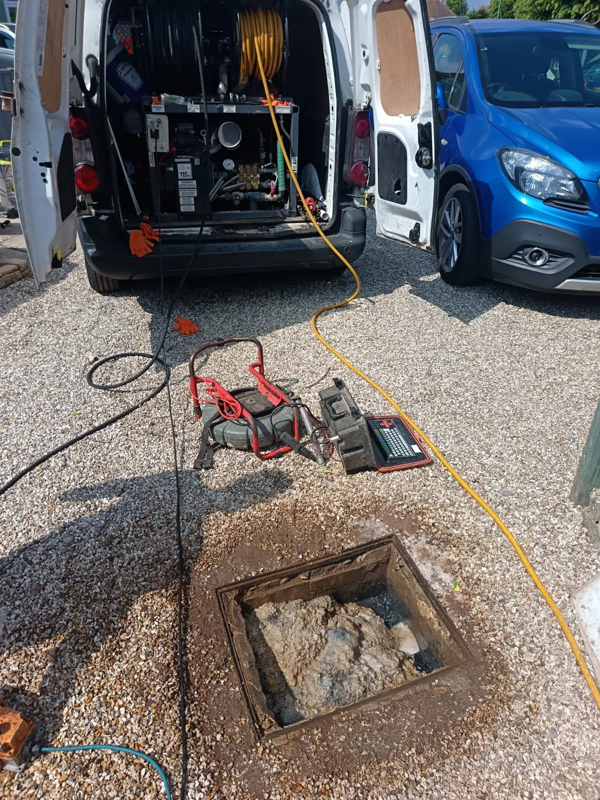 Home 15 Completed drain repair work carried out by Drainage and Plumbing Ltd in South East England