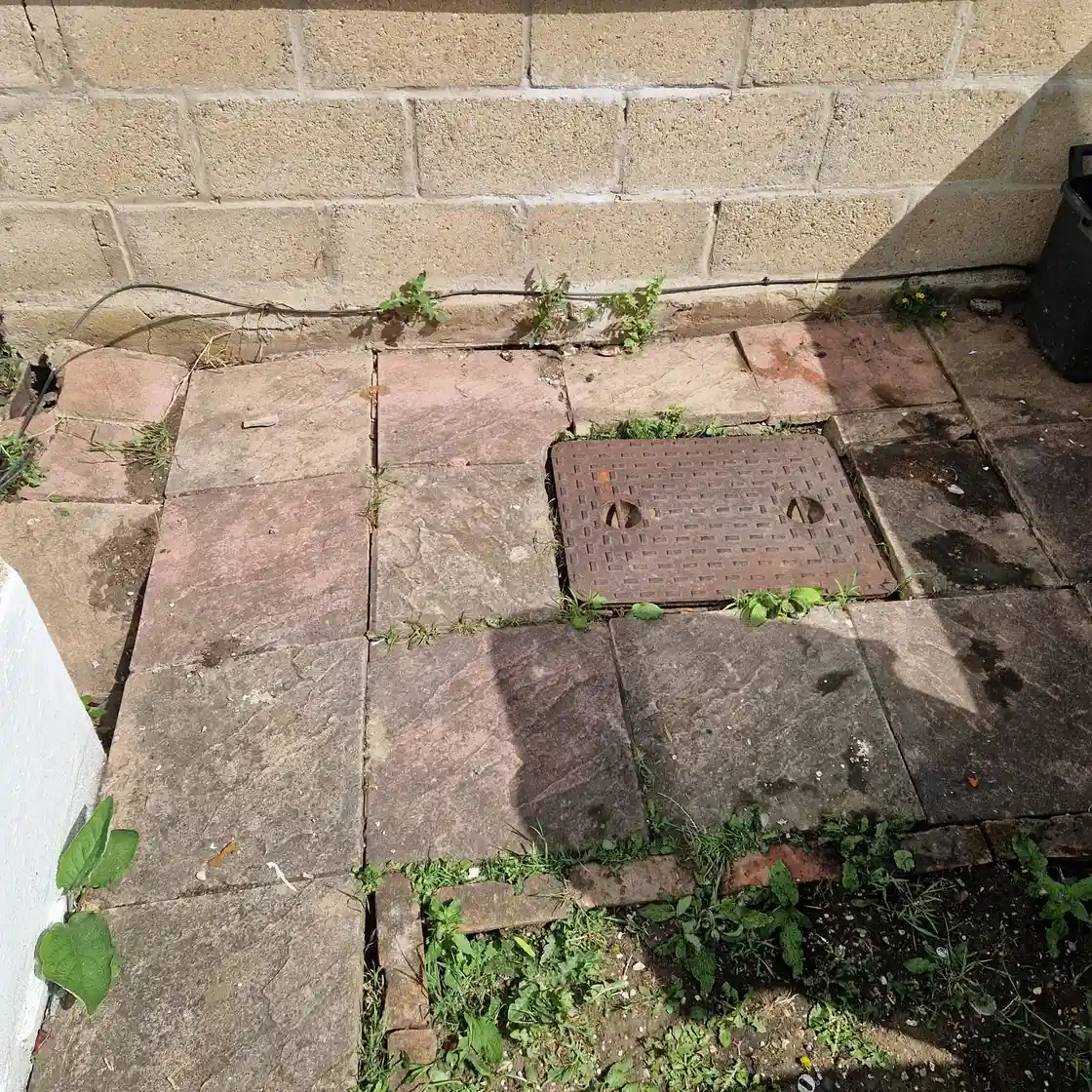 No-dig drain relining repair at a property in Horley RH6