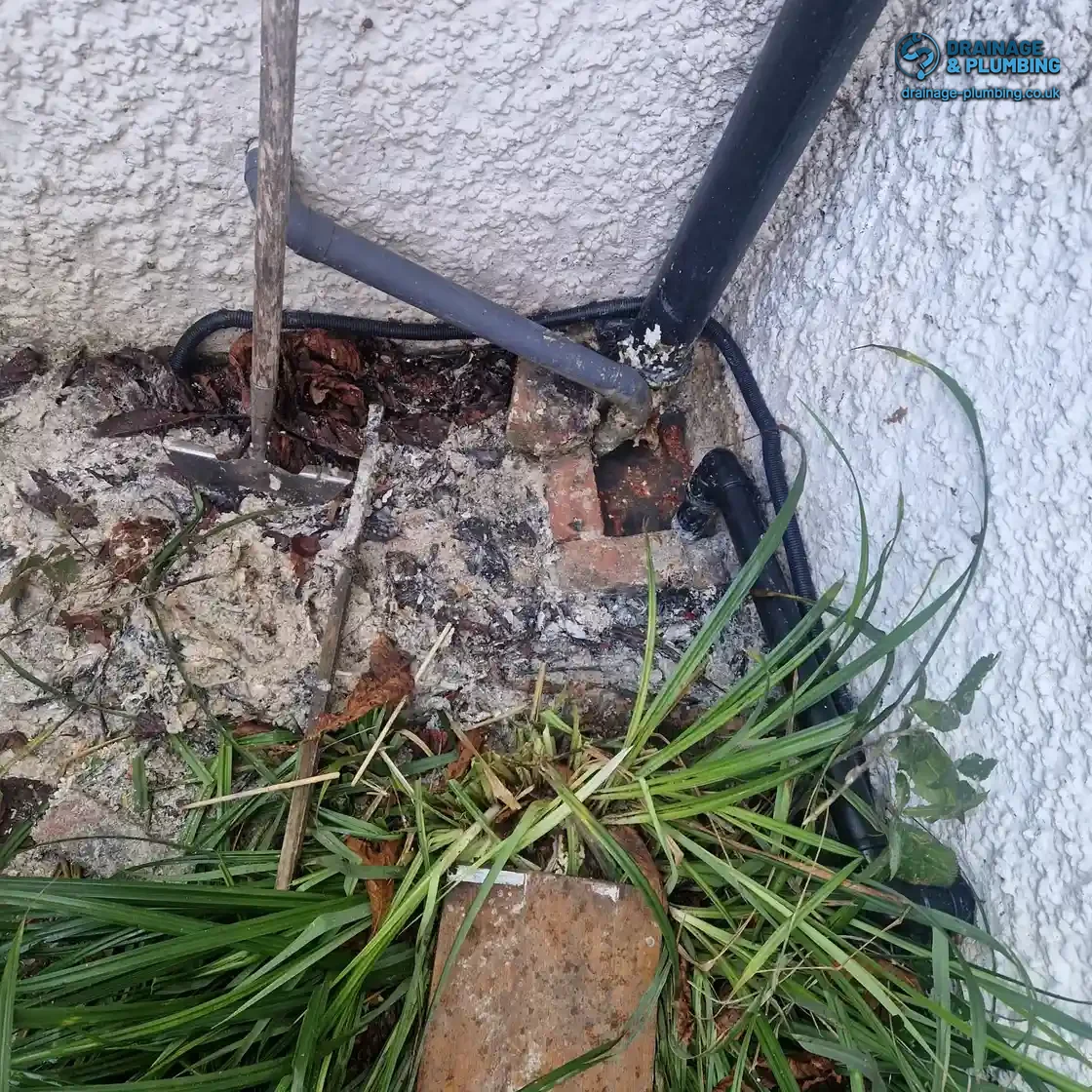 Signs of a Blocked Drain in 2026: What Actually Works 13 Manhole cover lifted for access during a blocked drain job in South London
